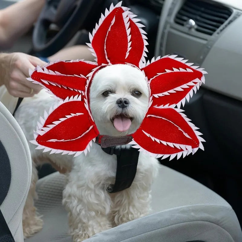 Adorable Pet Cosplay Headband Floral Hat For Dog Cat Costume