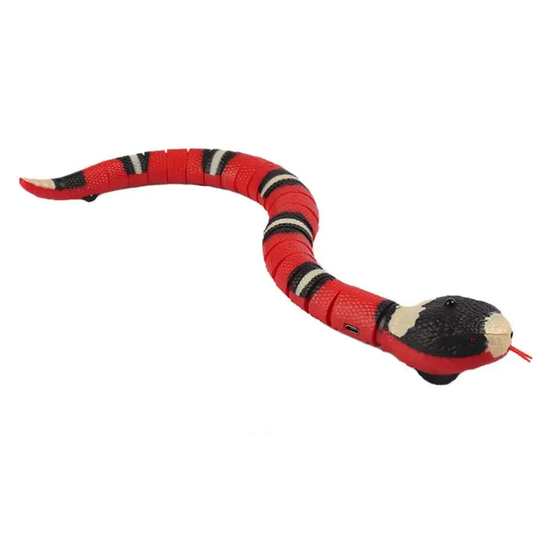 Smart Sensing Snake Interactive Cat Toy USB Charging Pet Toy