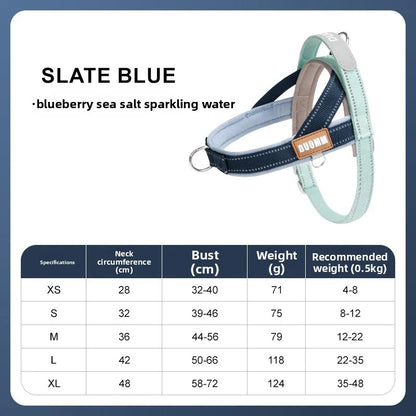 Dog Leash Pet Saddle Harness Explosion-proof Shiba Inu Bichon Frize Puppy Harness Outdoor Pet Supplies Dog Collar Cat Collar
