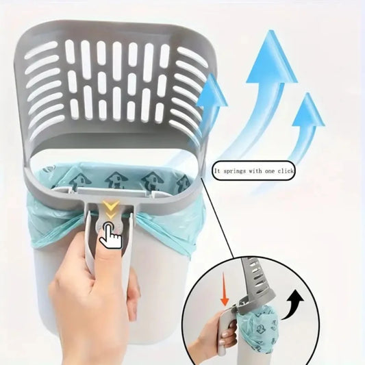 Cat Litter Scoop, Waste Bag Holder, Plastic Litter Box Cleaner, All Cat Breeds