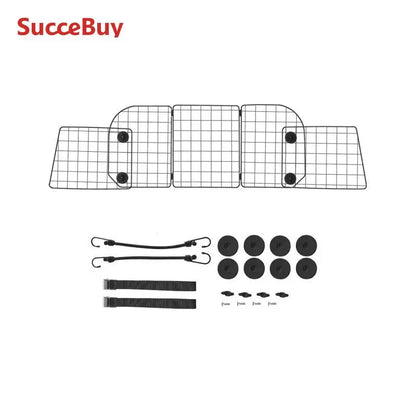 SucceBuy Dog Car Barrier Universal Fit Back Seat Pet Guard