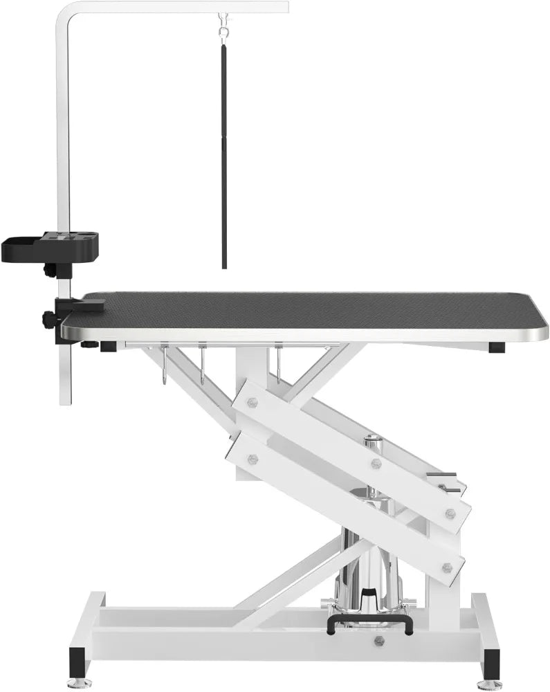 Hydraulic Pet Grooming Table With Anti Static Top Z Lift