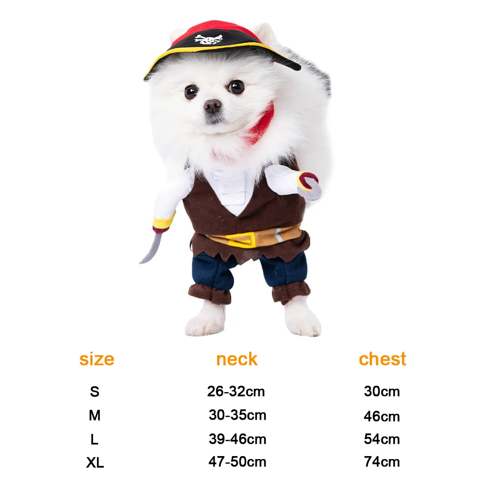 Pet Party Cosplay Costume Set For Cats And Dogs Funny