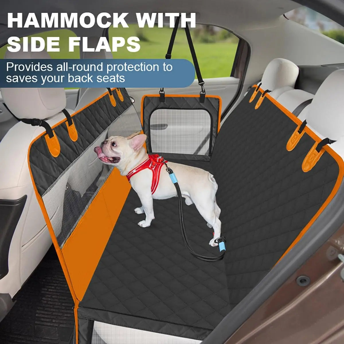 YQXH Dog Car Seat Cover Four Layer Waterproof Protector