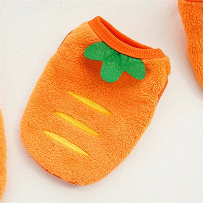 Kajipet Soft Flannel Dog Winter Vest Warm Puppy Cat Jacket