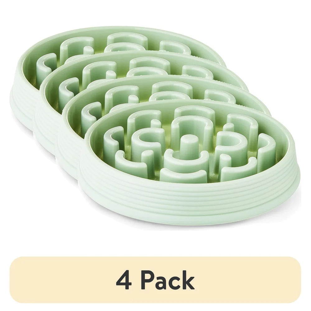 Slow Feeder Dog Bowl Maze Non Slip Bloat Reduction Durable