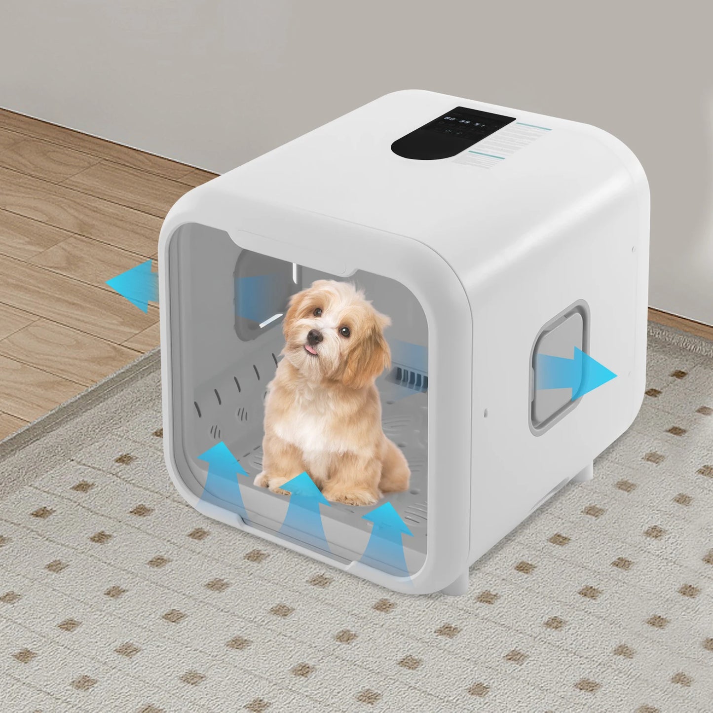 800W Pet Dryer Box For Grooming Hair Drying And Sanitation