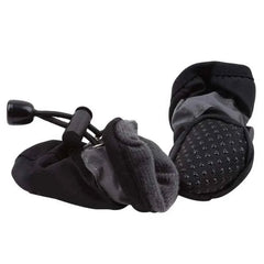 4Pcs Dog Boots Waterproof Non-slip Sole with Reflective Strip Adjustable Drawstring Soft Breathable Lining for Small Medium Dogs