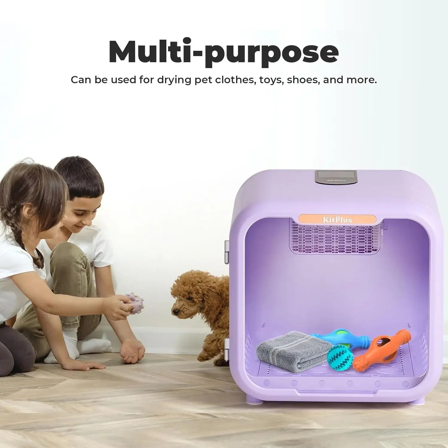 Ultra Quiet Pet Dryer Box With Smart Temperature Control