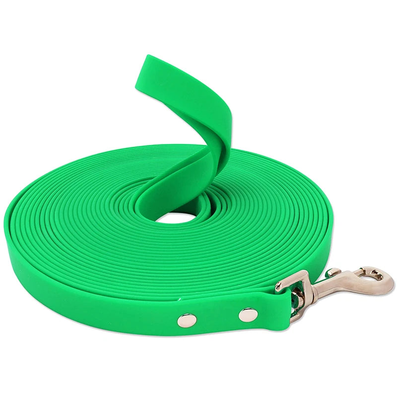 Livepetsme Waterproof Dog Leash PVC Easy Clean Walking Lead