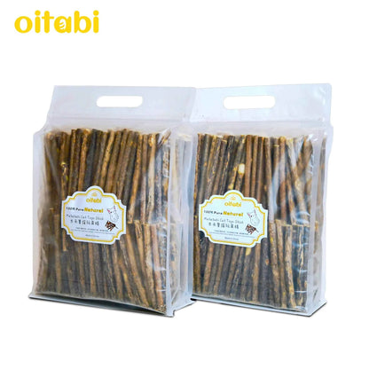 Oitabi Silvervine Cat Chew Toy - Natural Sticks for Healthy Teeth and Gum Care