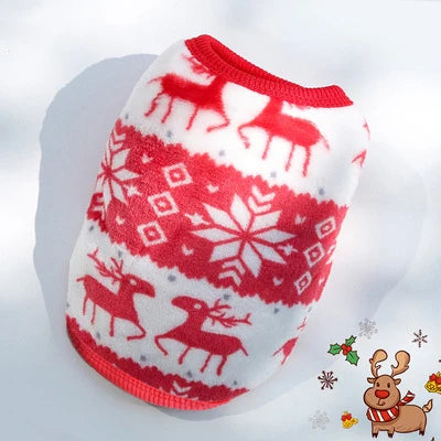 Kajipet Soft Flannel Dog Winter Vest Warm Puppy Cat Jacket