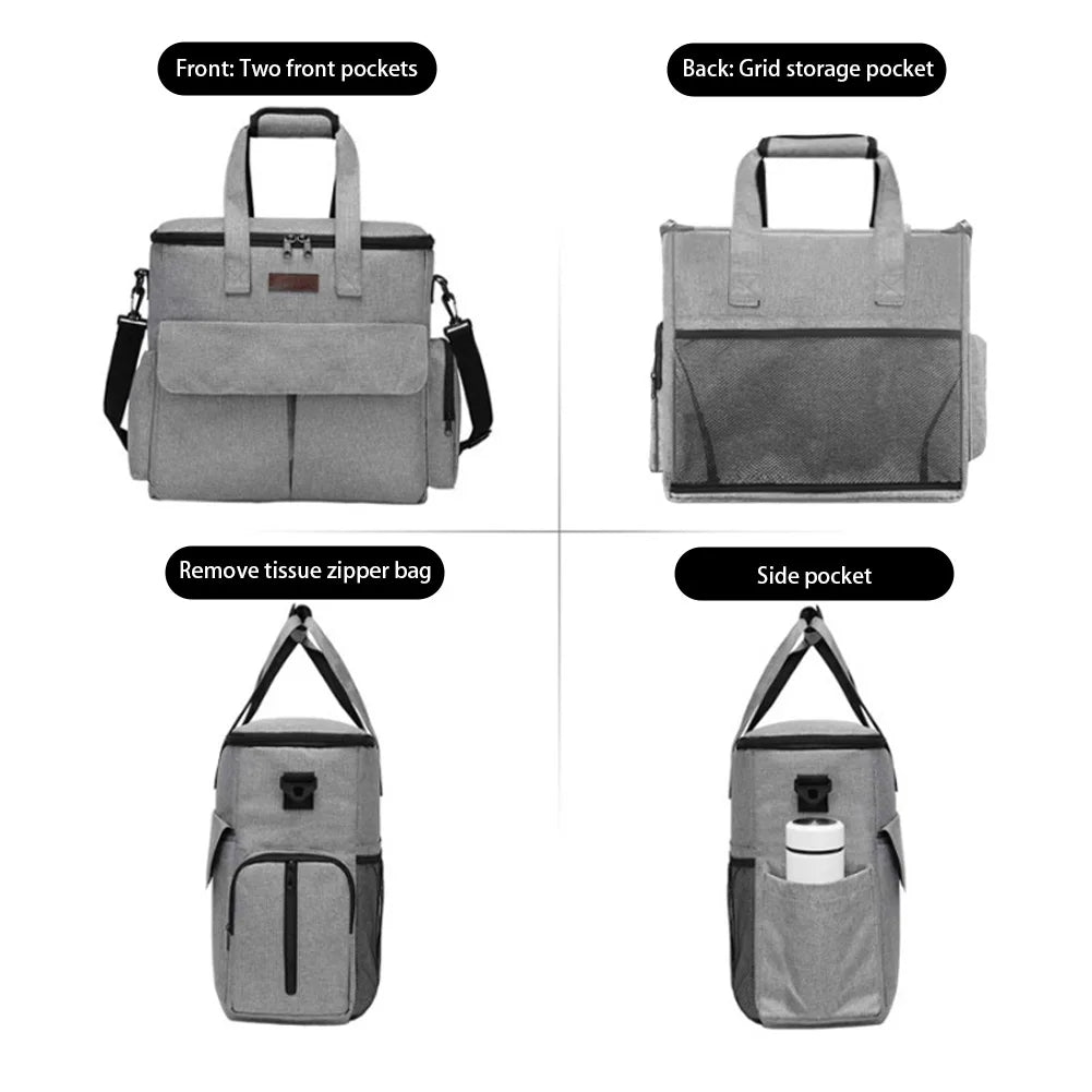 TWISTER.CK Dog Travel Bag Backpack With Food Bags And Bowls