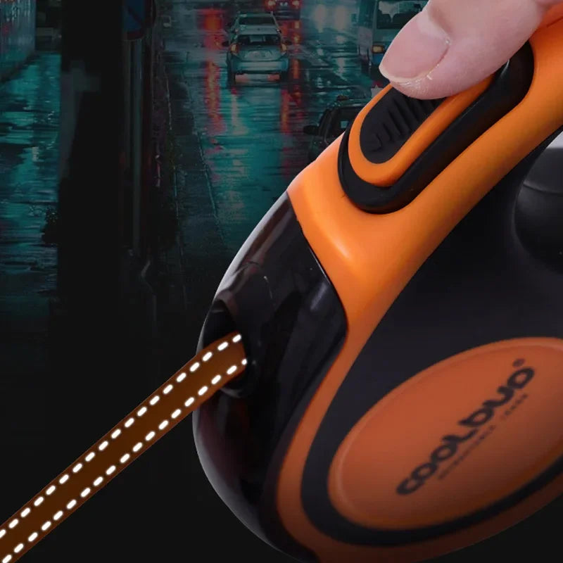 NONECN Portable Automatic Retractable Dog Leash Nylon