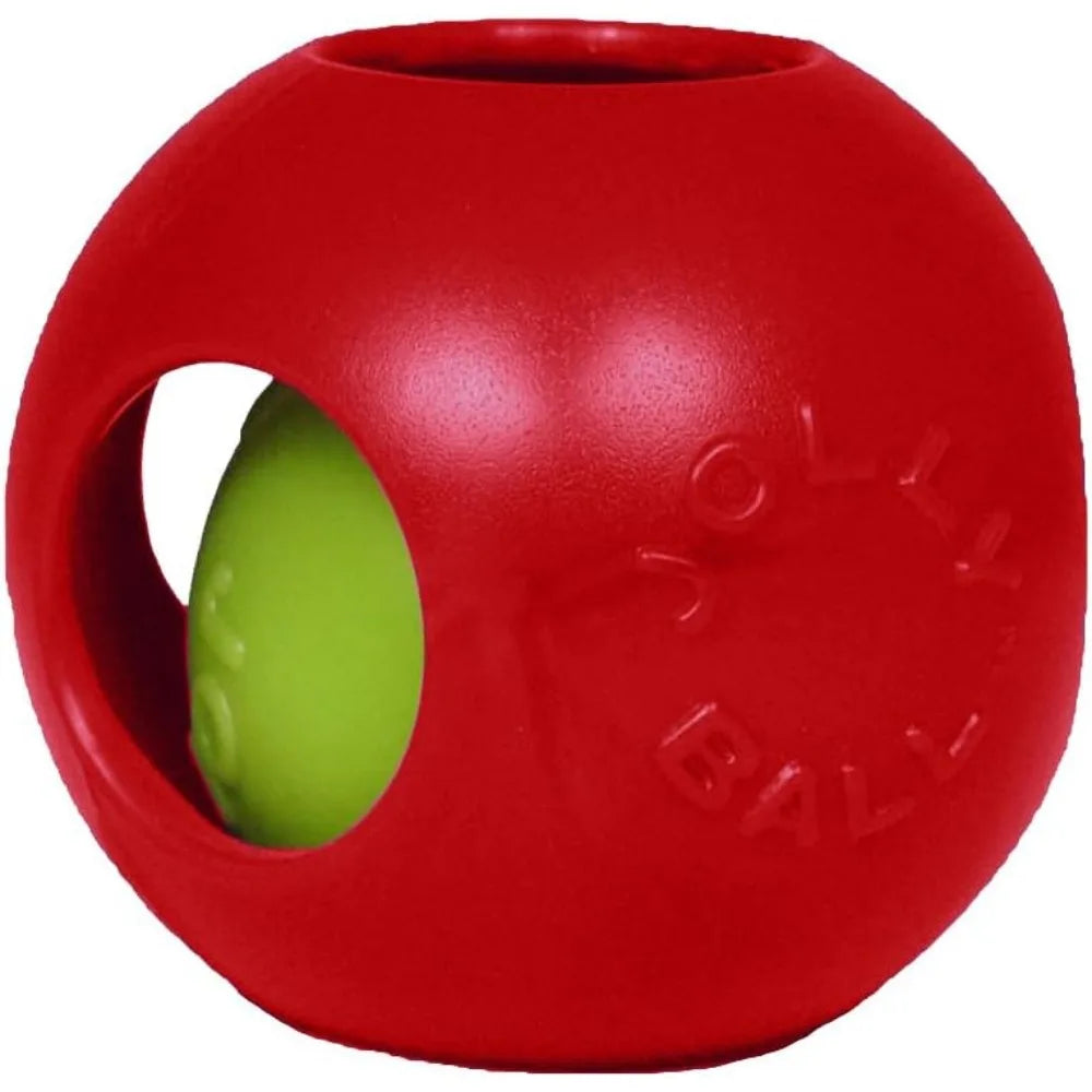 Teaser Ball Puzzle Dog Toy With Inner Ball Inside Cube