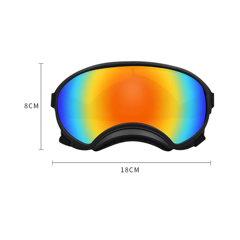 PETRAVELCN Dog Goggles Sunglasses Anti UV Windproof Eyewear