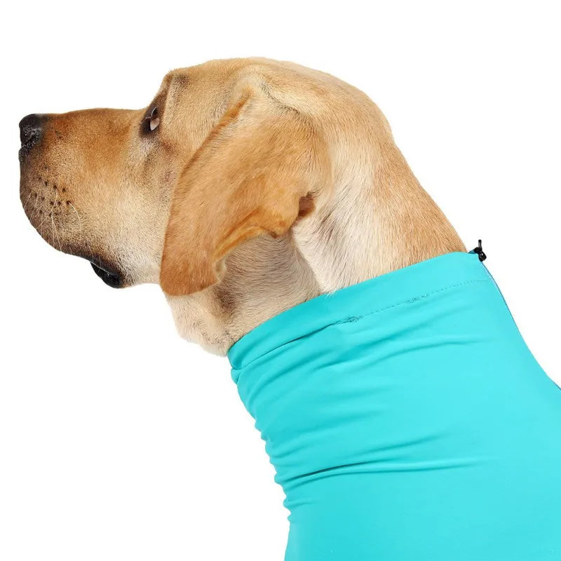 Long-Sleeved One-piece Pet Pajamas 4-Legged Pet Clothing Post-Surgery Recovery Shirt Dog Anxiety Relief Outdoor Pet Clothing