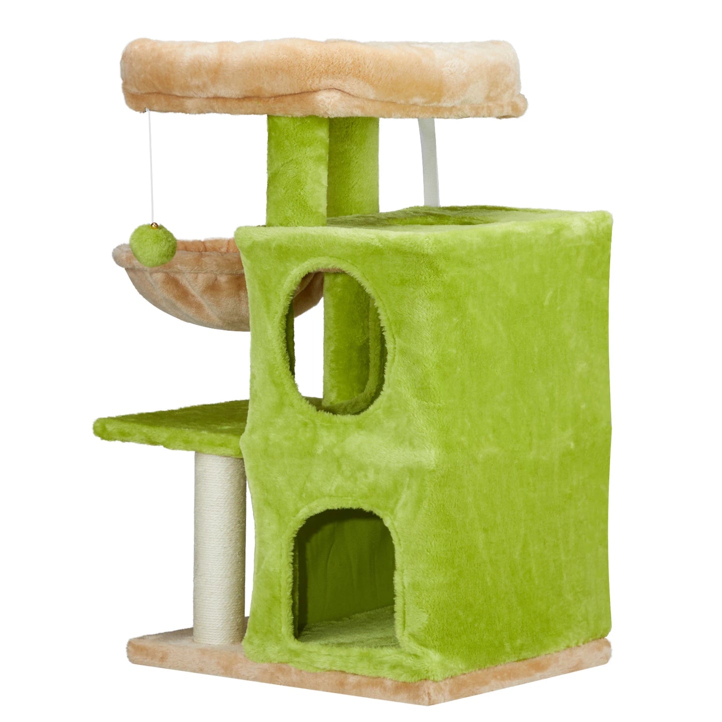 Guangdong CatTree Tower Indoor Cats ActivityCenter PlayHouse Hammock PetCondo PlayArea