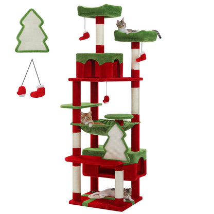 PAWZ Road Cat Tree And Tower For Cats With Sisal Posts