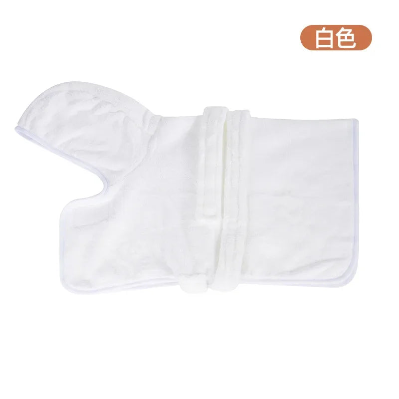Quick Dry Pet Bath Towel Robe Absorbent Dog Cat Bathrobe