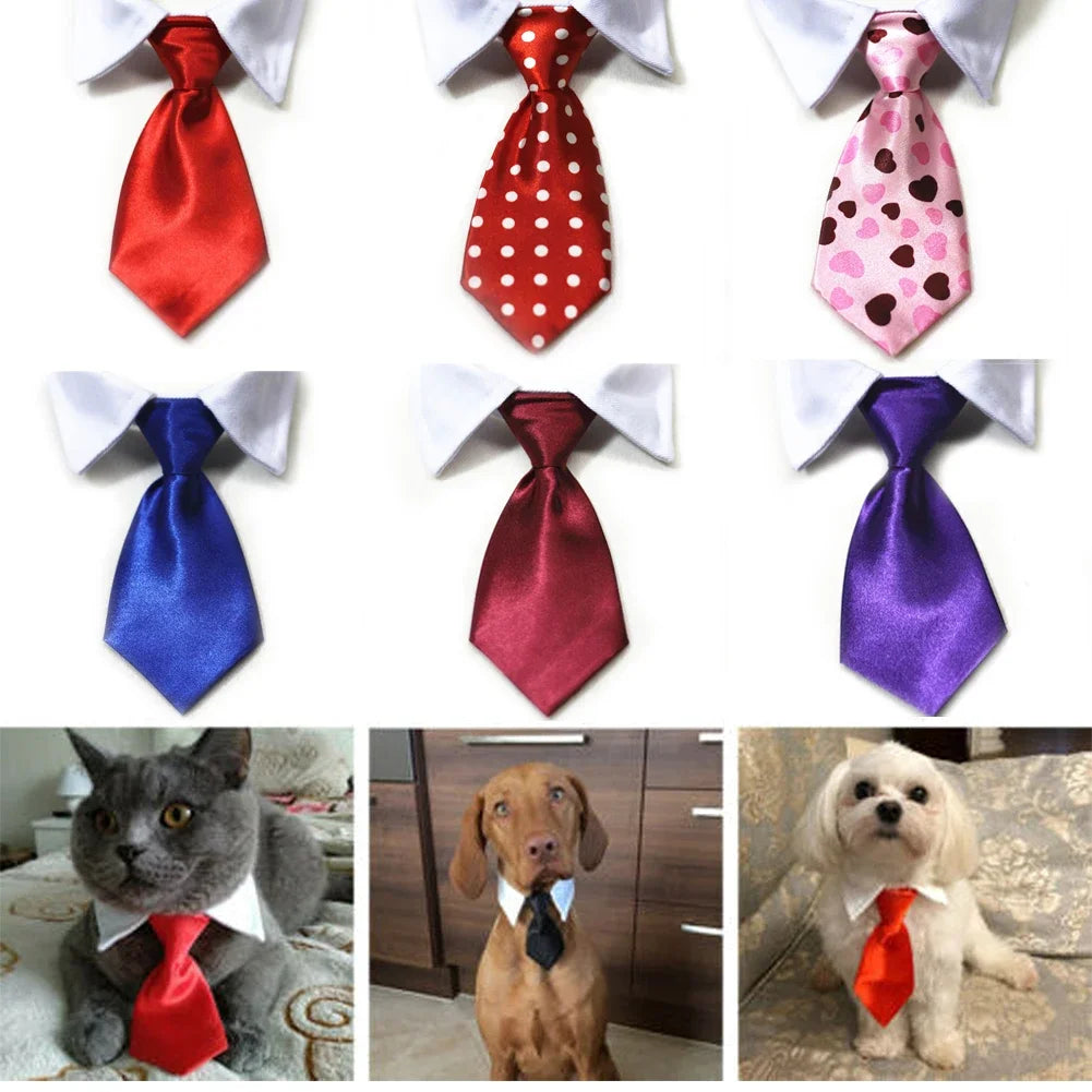 Pet Formal Necktie Tuxedo Bow Tie For Dogs And Cats