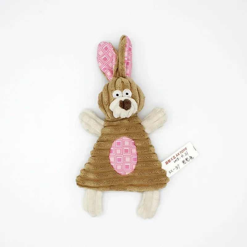 Plush Ring Paper Pet Dog Squeak Toy for Small Dogs Chihuahua Cleaning Teeth Puppy Toys Pet Accessories for Dogs