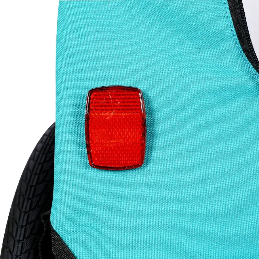 Light Green Foldable Pet Jng Stroller Dog Carriers Bicycle Trailer Pet Dog Cat Bike Trailer