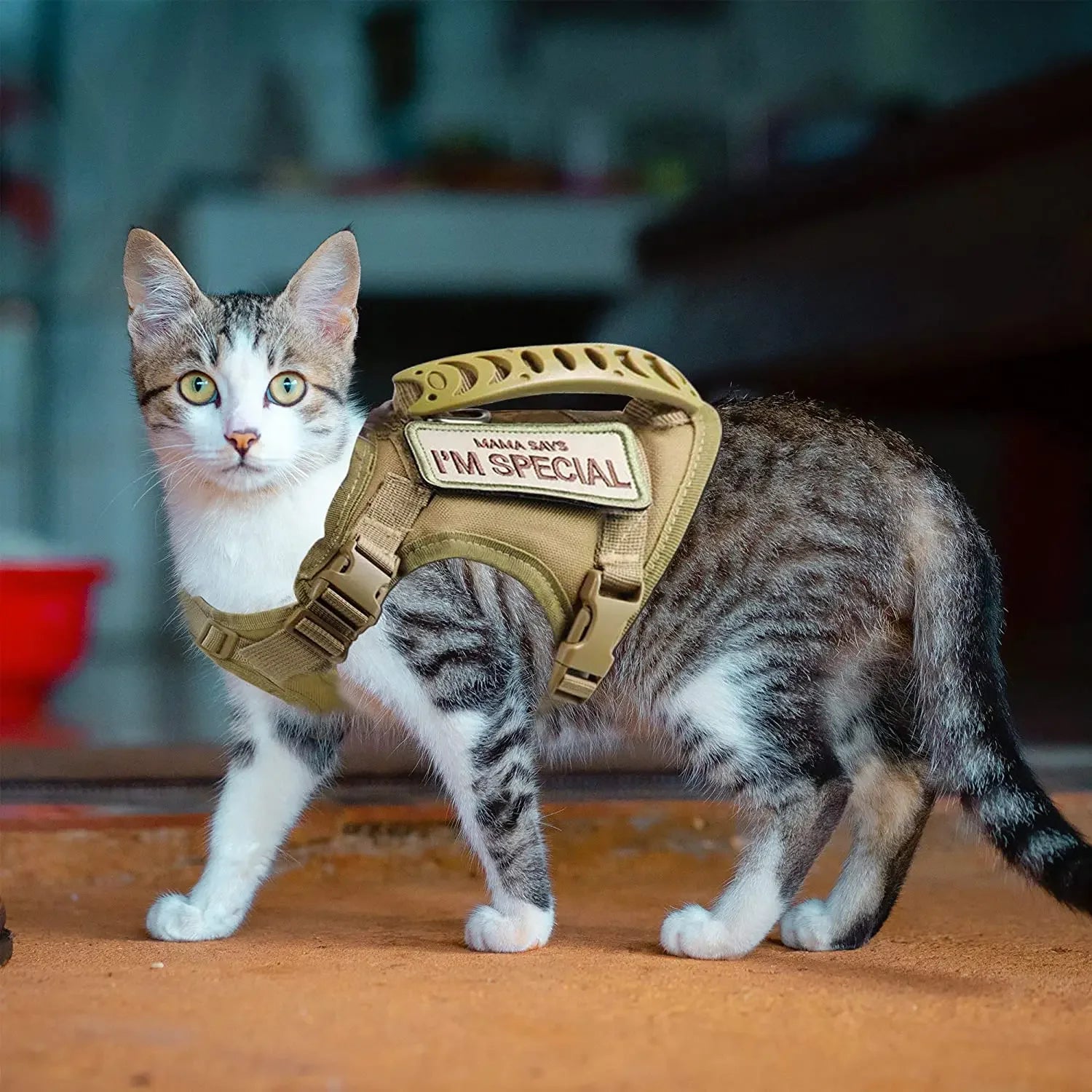 Escape Proof Tactical Pet Harness With Control Handle