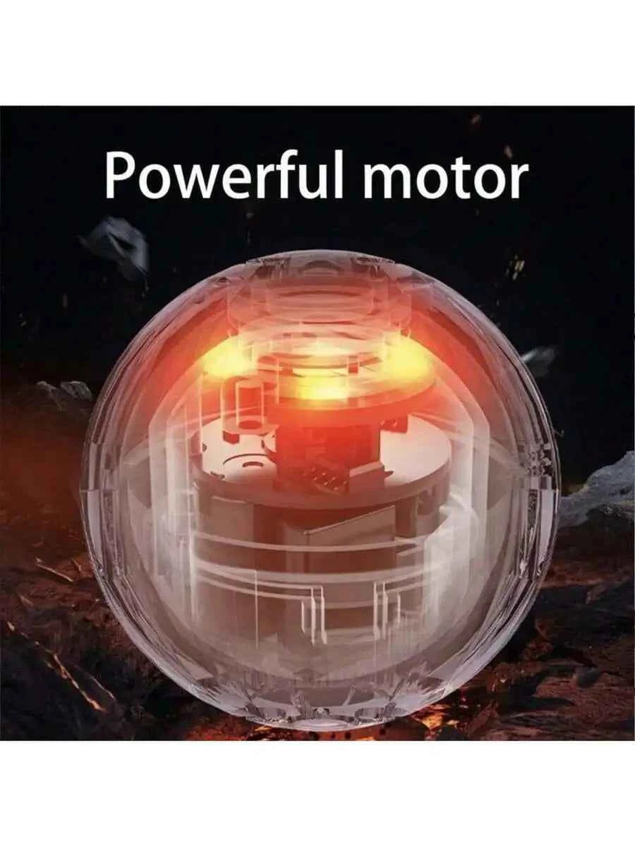 Automatic Dog Ball Toy Vibrating Interactive Moving Ball USB Rechargeable For Small Dogs