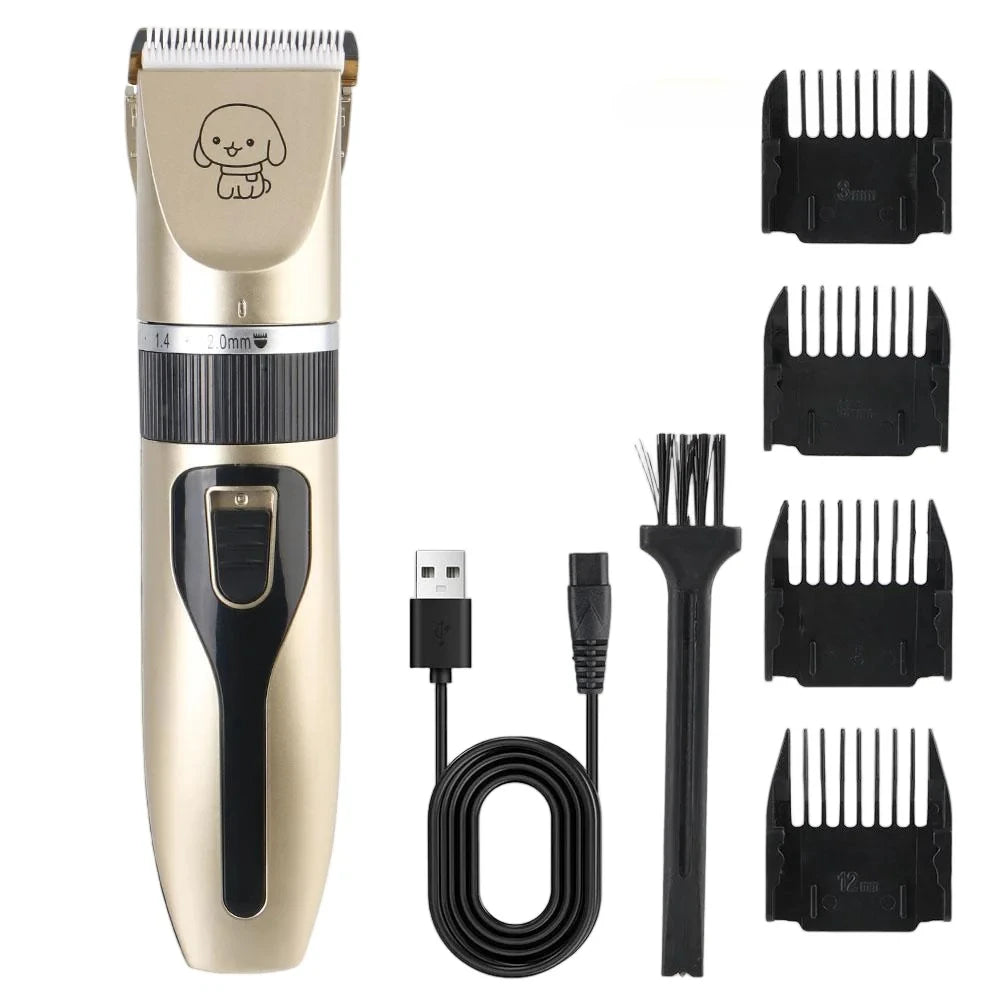 Rechargeable Electric Pet Grooming Trimmer Clipper For Dogs Cats Rabbits