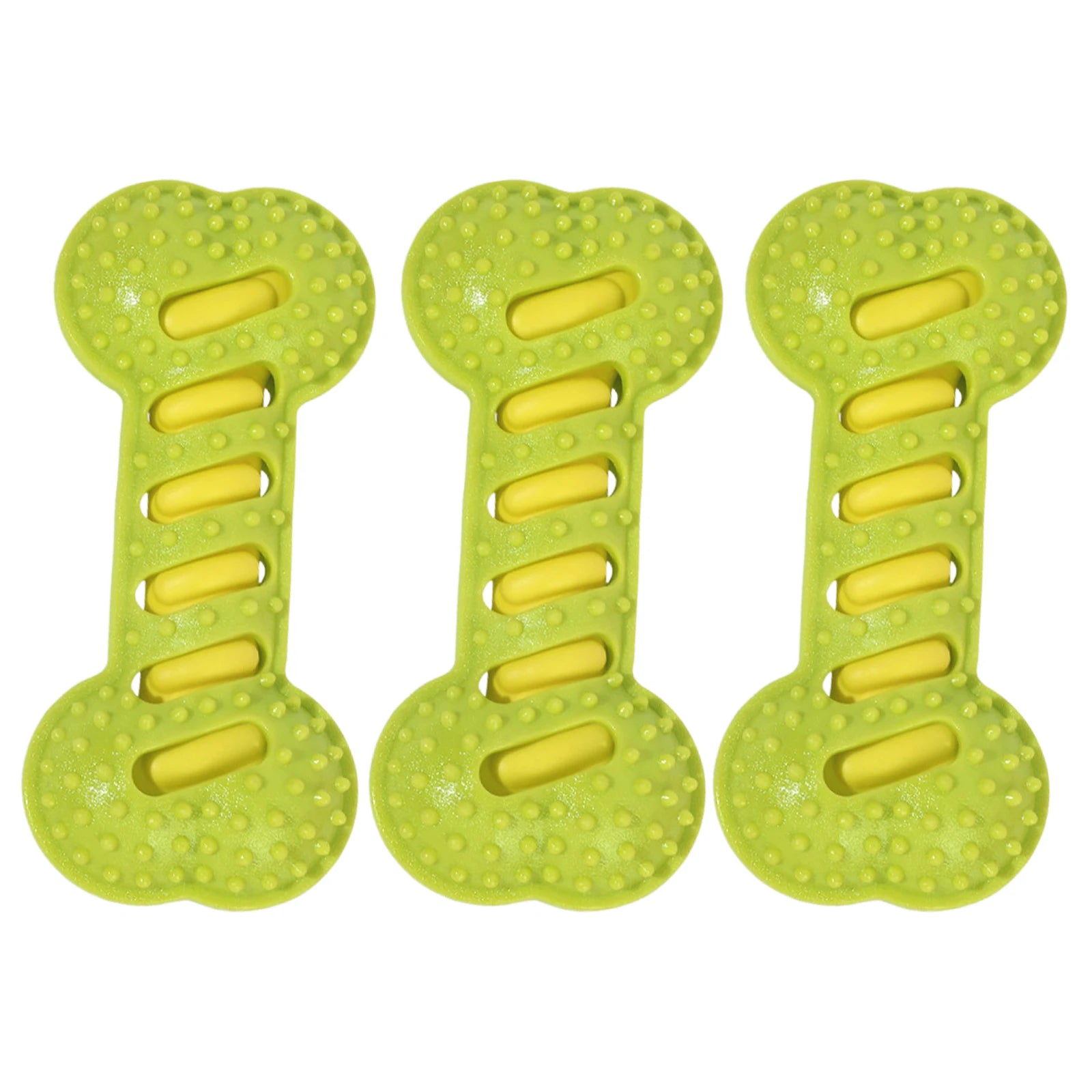 Alloet 3Pcs Teeth Cleaning Molar Stick Interactive Dog Chew Toy