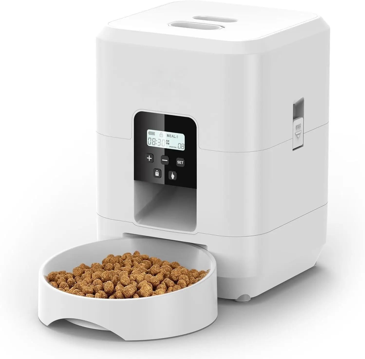 Smart Pet Feeder Automatic 2L Cat Feeder Dog Slow Food Machine with Time Quantitative Automatic Cat Food Dispenser Cat Dog Bowl