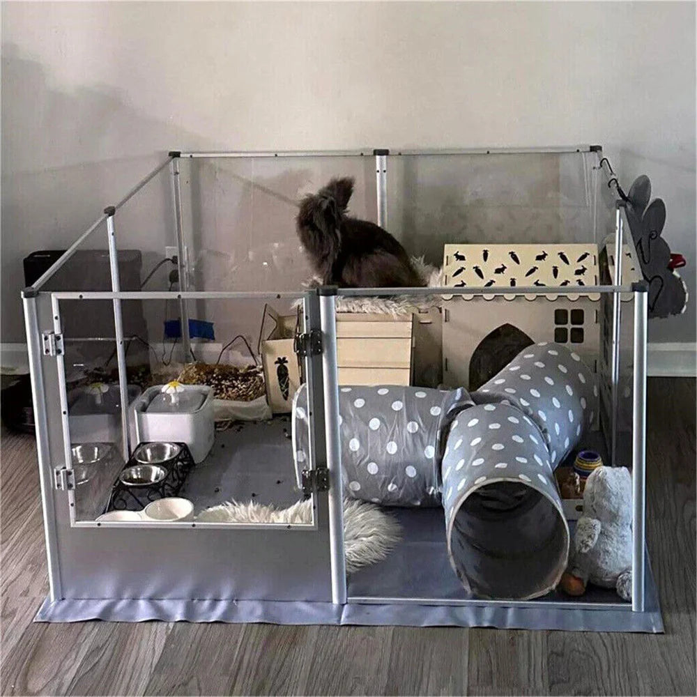 BORWARTH Acrylic 3 In 1 Dog Playpen And Whelping Pen