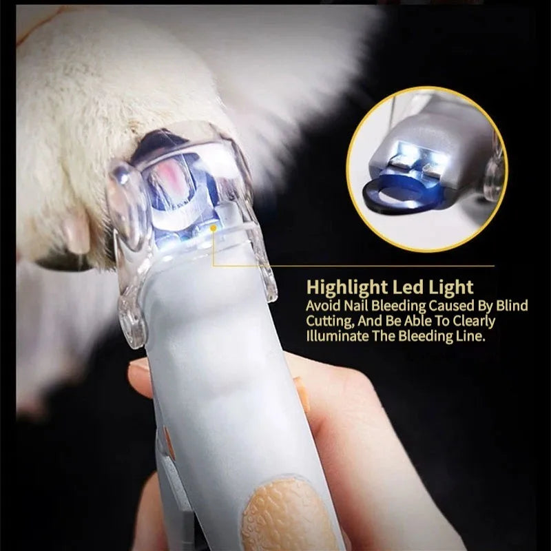 LED Pet Nail Clipper High Concerned for Dogs and Cats