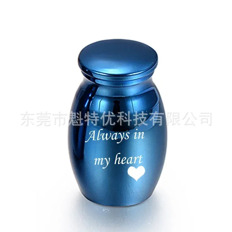 Hign-concerned Stainless Memorial Pet Waterproof Cremation Urn Keepsake For Ashes
