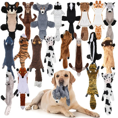 TIGERHART Durable Teething Squeaky Dog Toys Gift Set