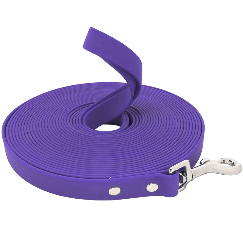 Livepetsme Waterproof Dog Leash PVC Easy Clean Walking Lead