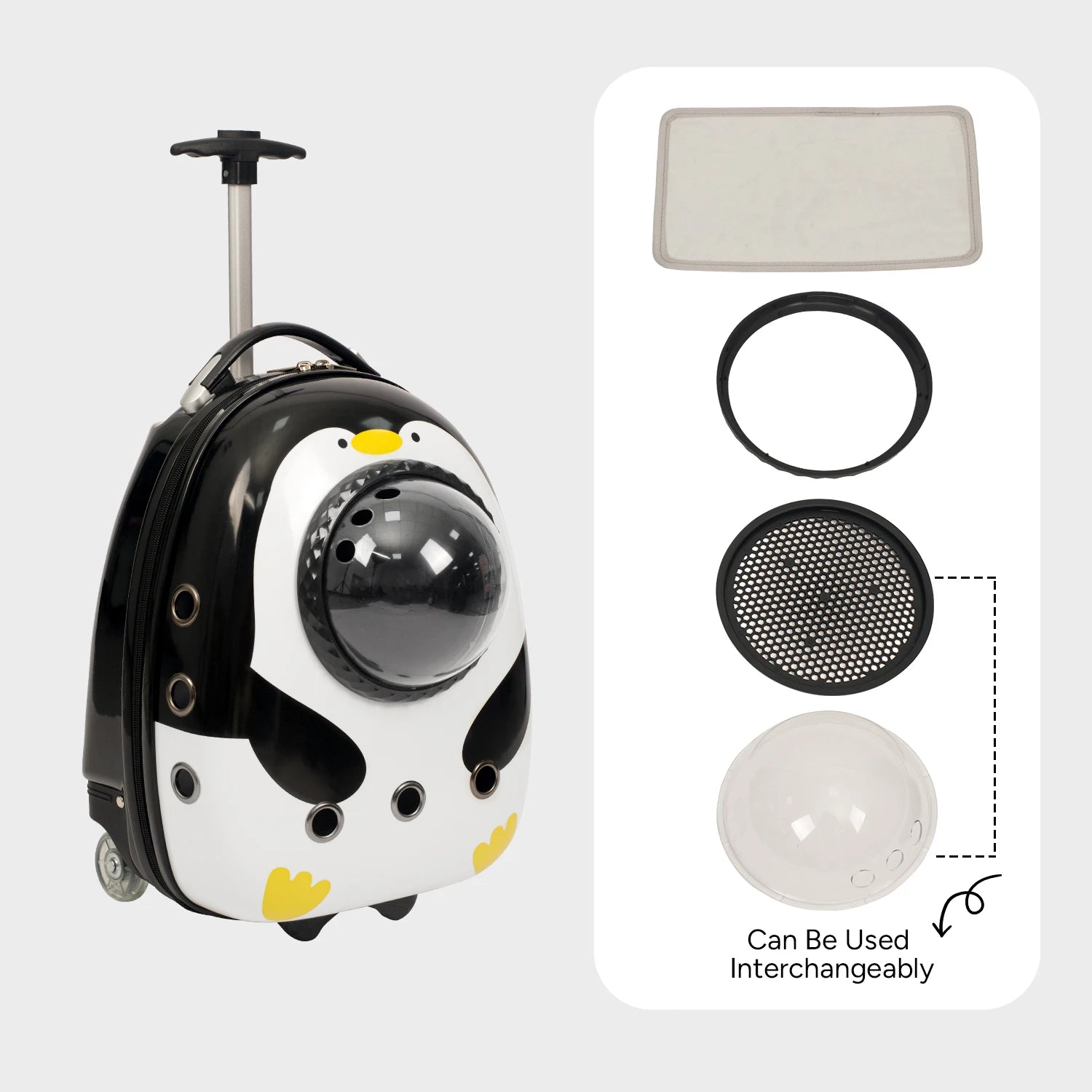 Two in One Cat Carrier Backpack for Felines and Dogs