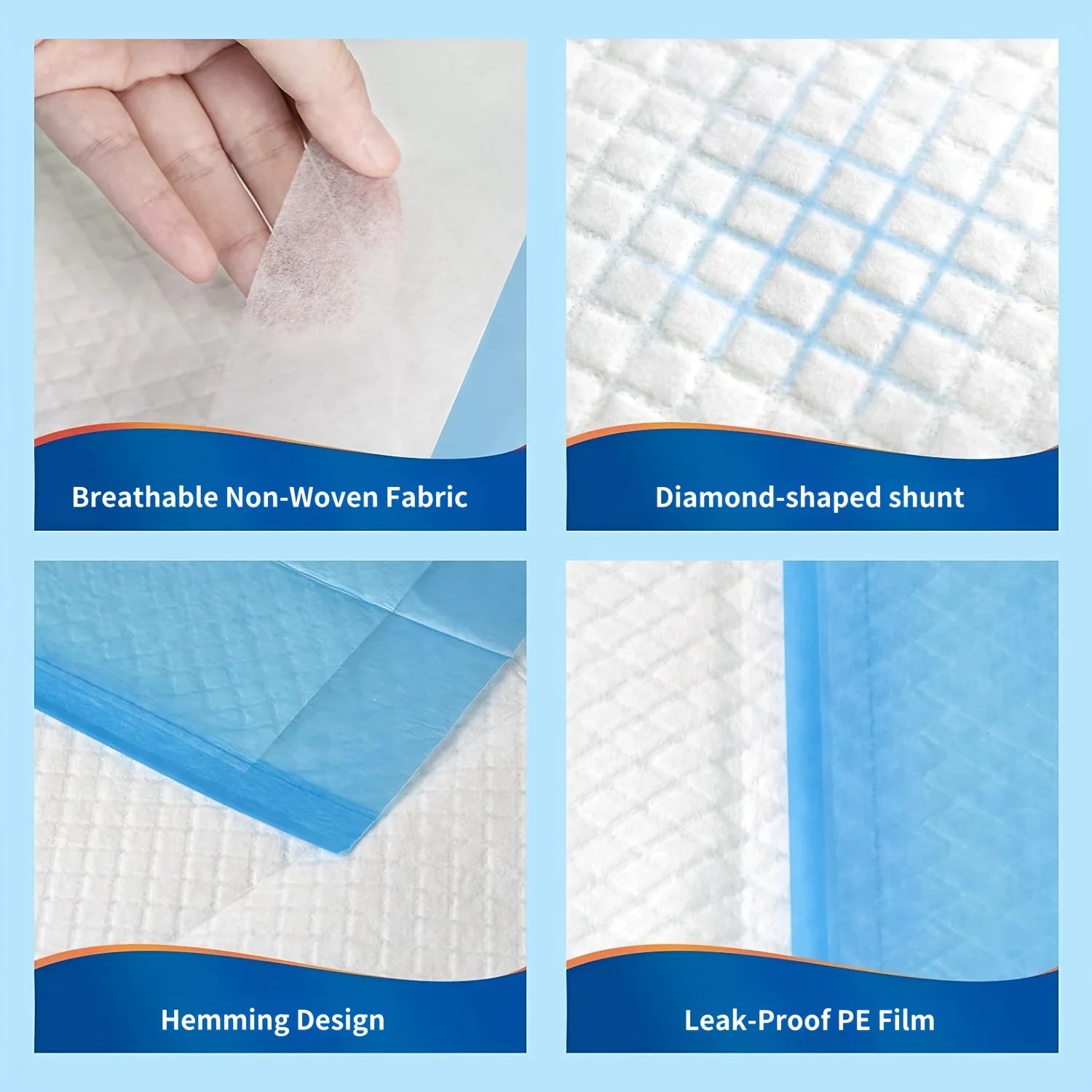Super Absorbent Waterproof Dog Urine Pad For Puppy Training