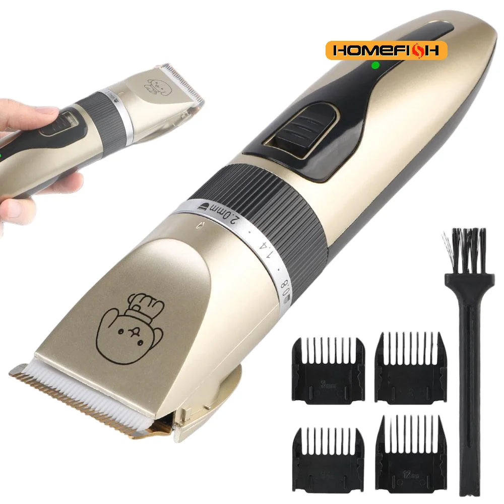Rechargeable Electric Pet Grooming Trimmer Clipper For Dogs Cats Rabbits