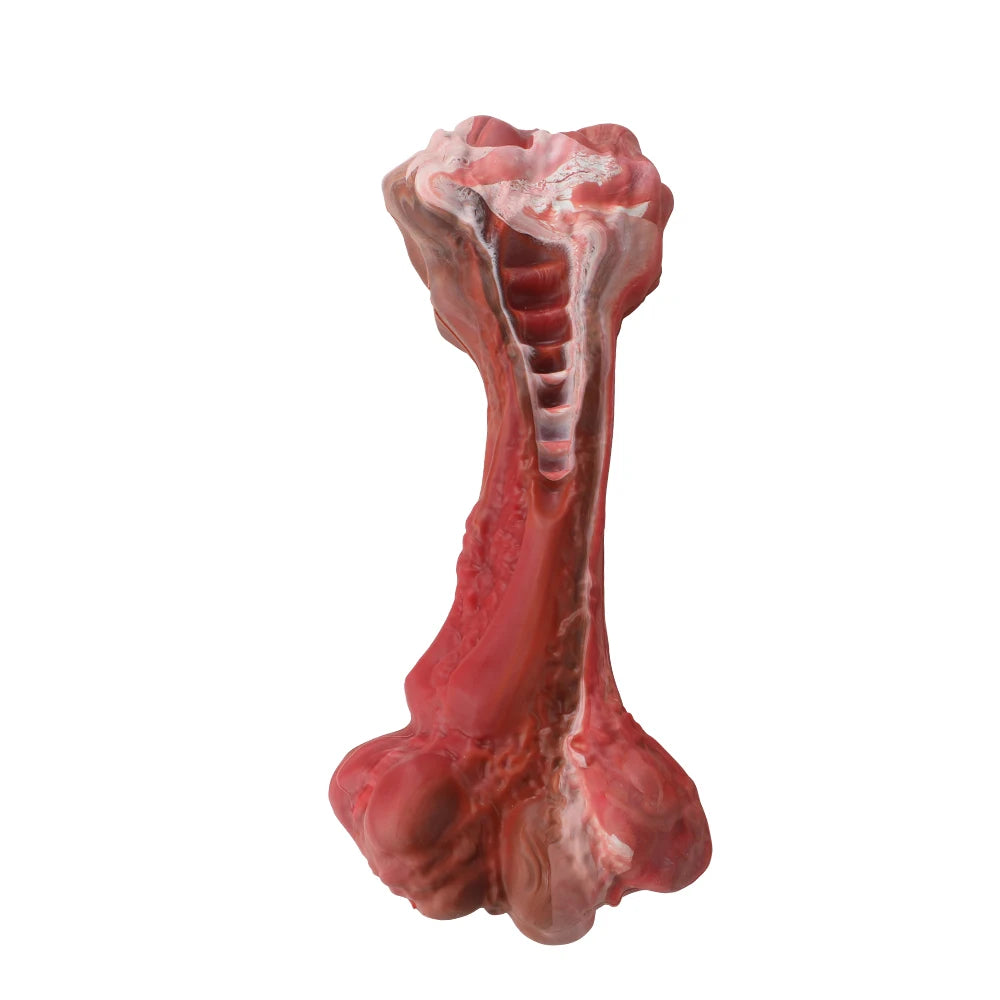 MASBRILL Bone Shaped Rubber Chew Toy For Aggressive Chewers