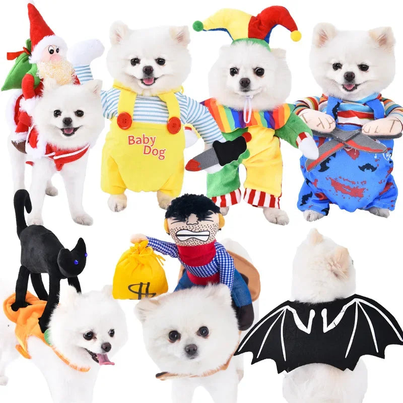 Pet Party Cosplay Costume Set For Cats And Dogs Funny