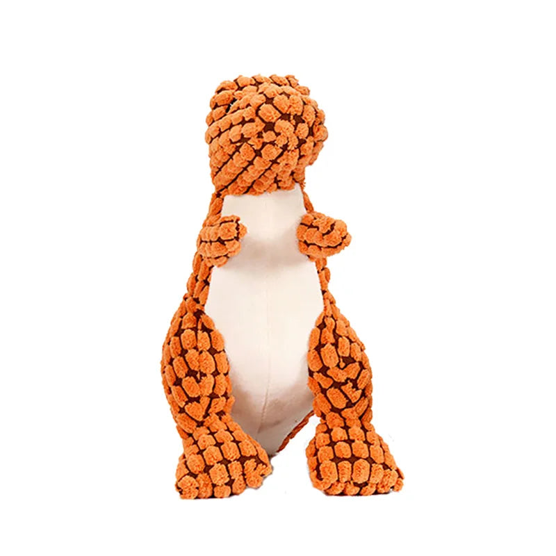 Dog Chew Toy Stuffed Dinosaur Shape Pet Training Toy