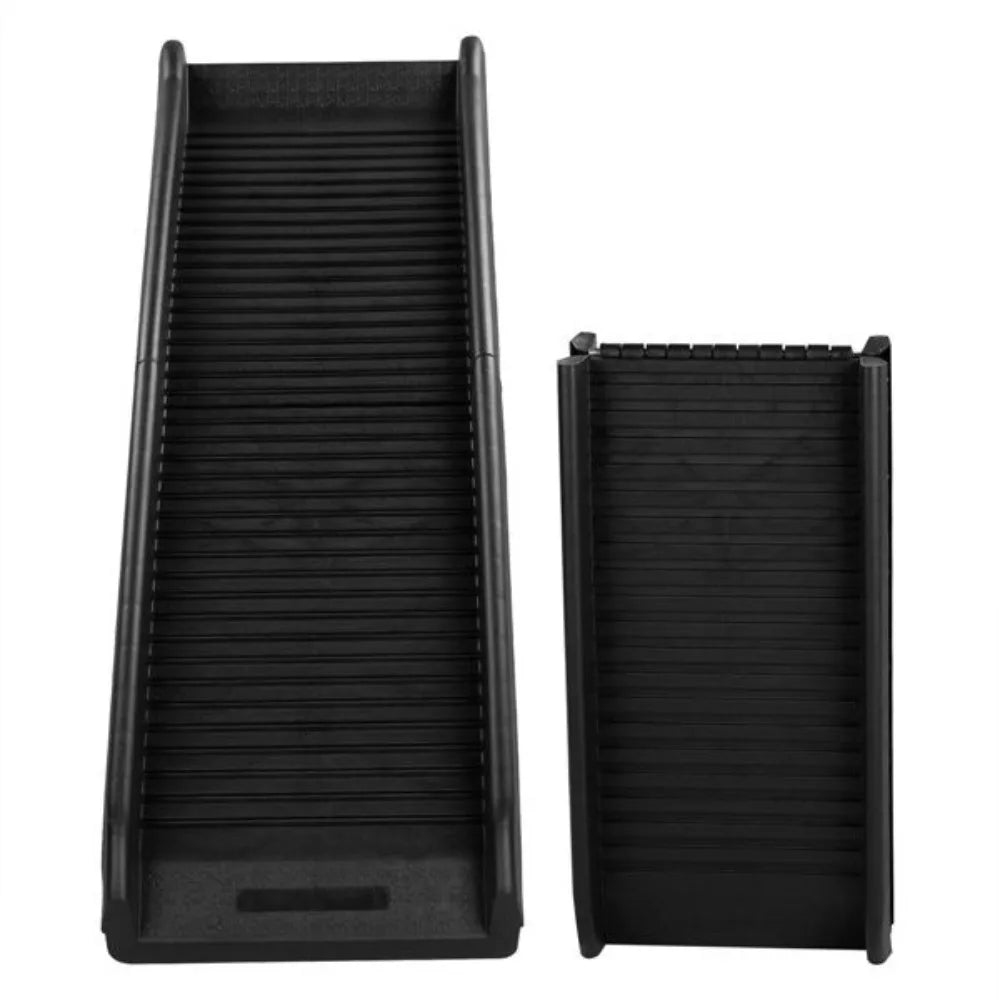 63" Folding Pet Ramp, Portable Dog Ramp,Perfect for Travel, Safe, Lightweight & Easy to Maintain,Folding Dog Ramp
