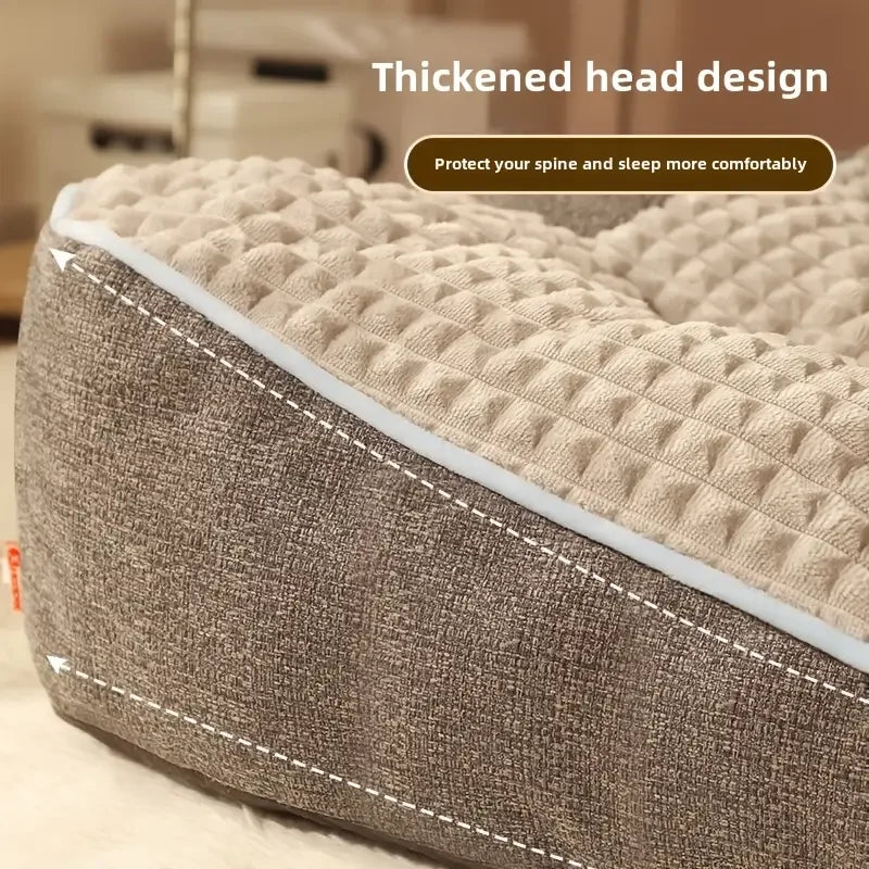NONECN Orthopedic Dog Bed For Dogs Extra Thick Cushioned