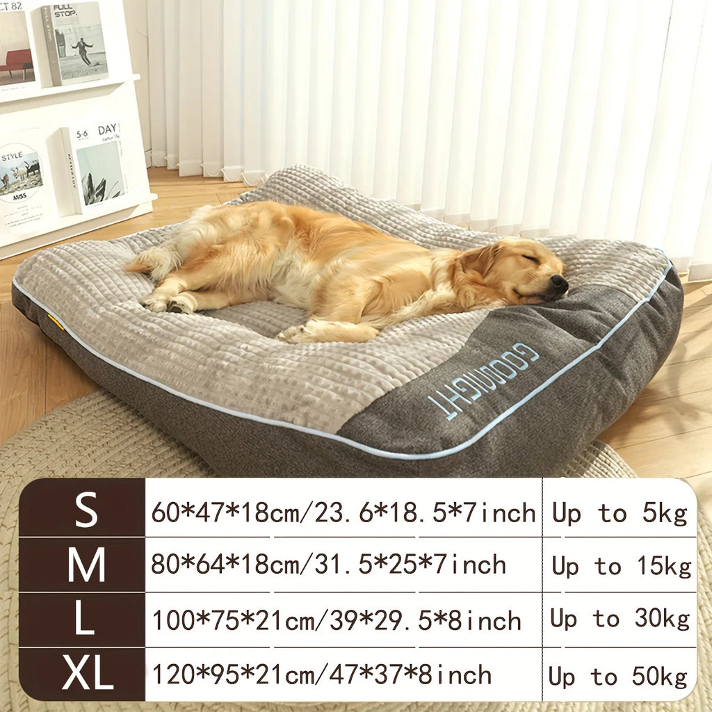 NONECN Orthopedic Dog Bed For Dogs Extra Thick Cushioned
