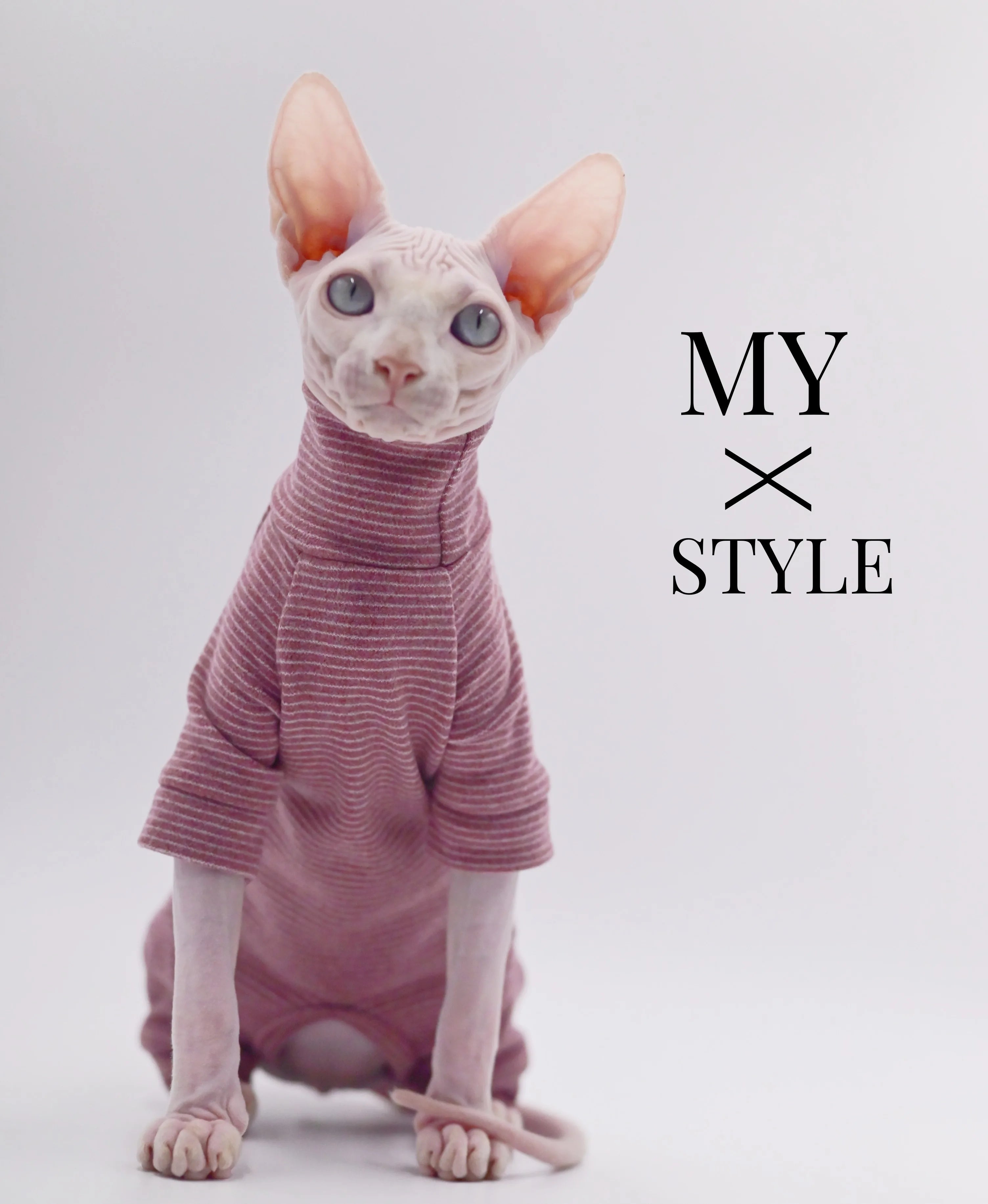 Duomasumi Hairless Cat Hoodie Four Legged Warm Soft For Sphynx