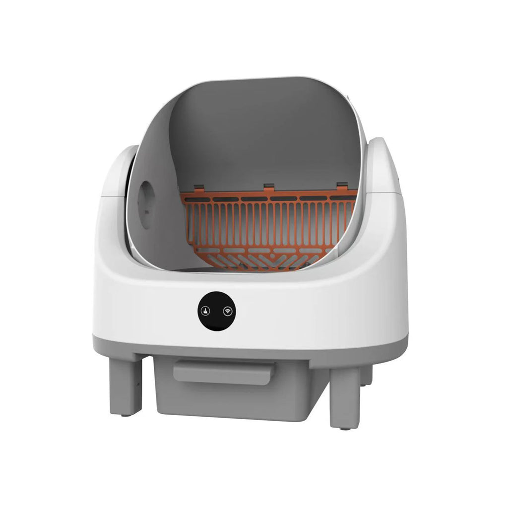 HiMISS Open Top Automatic Self Cleaning Cat Litter Box