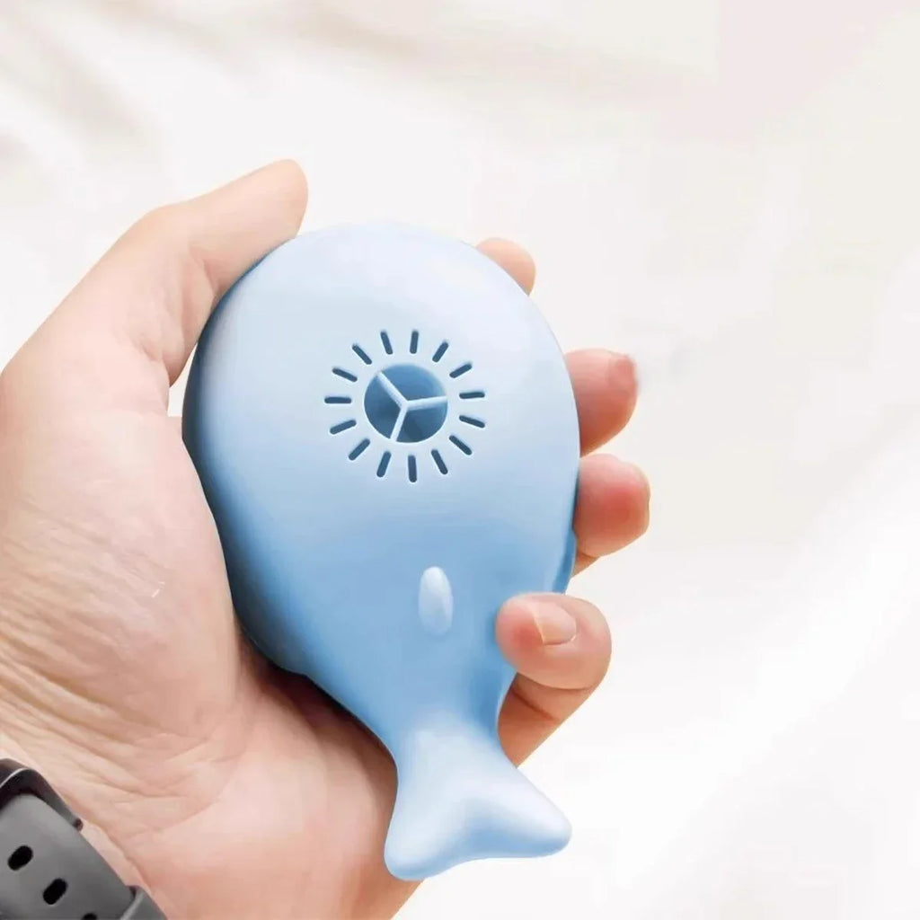 Interactive Cat Toy Whale Jet Ball Electric USB Dual Fan