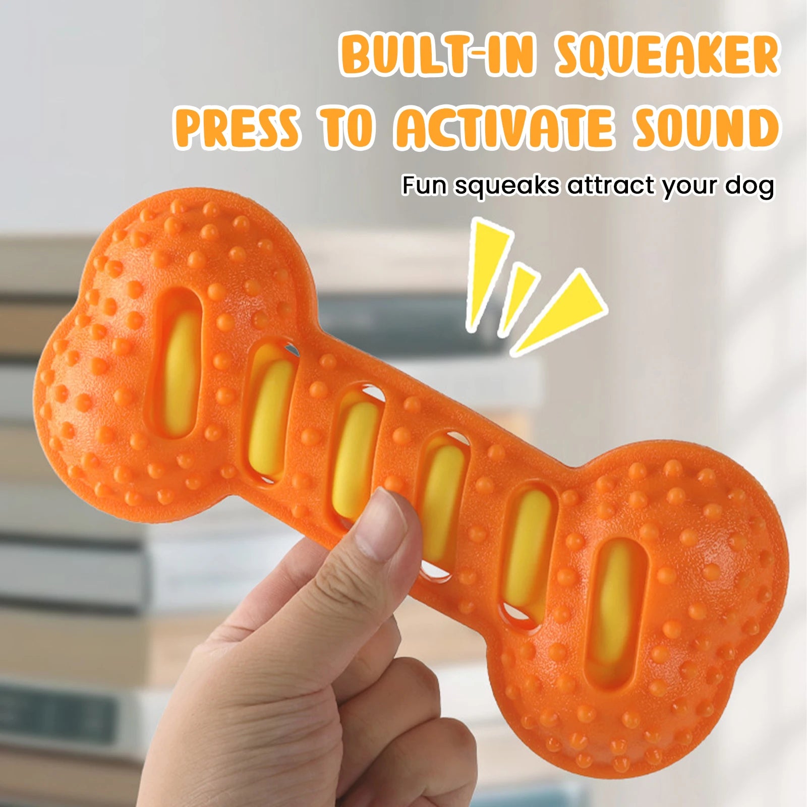 Alloet 3Pcs Teeth Cleaning Molar Stick Interactive Dog Chew Toy